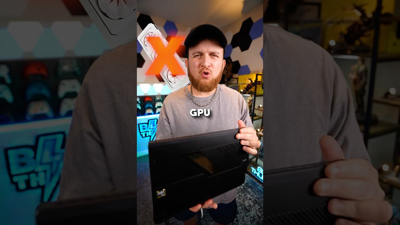 Blue Thunder ASUS ROG Flow Z13 branded YouTube Short